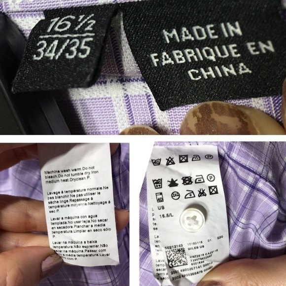 Boss Hugo Boss Miles Us Sharp Fit Check Shirt 16.5 - Picture 5 of 9